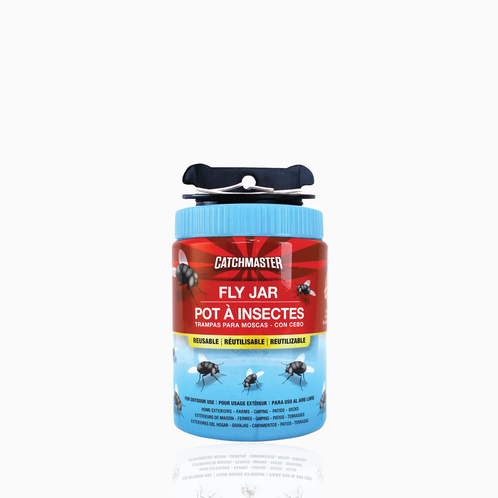 Fly Jar Μυγοπαγίδα πολλών χρήσεων με προσελκυστικό.