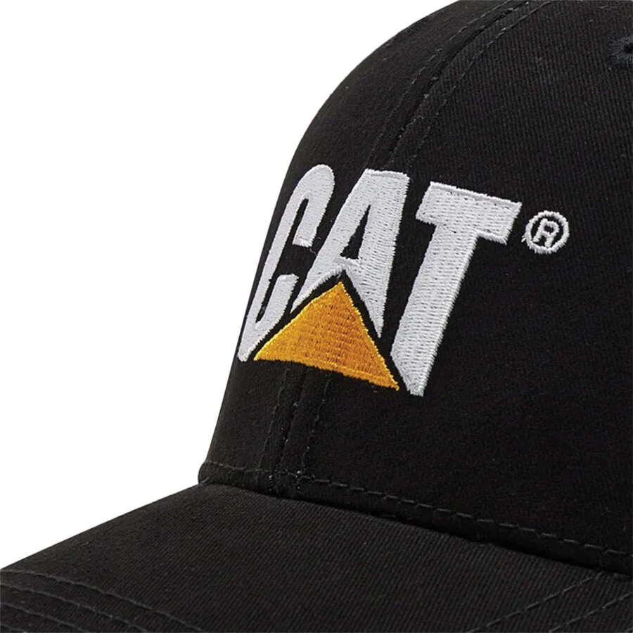CAT Καπέλο εργασίας jockey μαύρο one size - Image 4