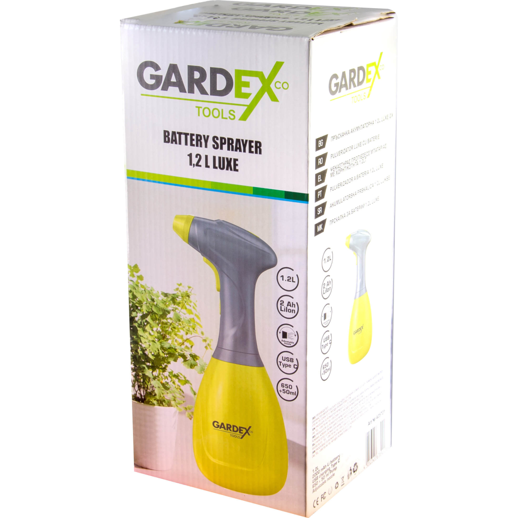 GARDEX Ψεκαστήρας μπαταρίας 1,2L - Image 2